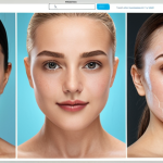 **AI Skin Analysis:** A beauty consultant using AI-powered skin analysis tools to provide personalized product recommendations and track skin changes, offering data-driven solutions.