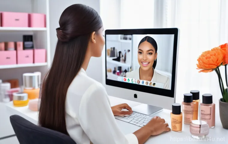 뷰티컨설턴트 커뮤니티 활동 사례 - **Prompt 2: Personalized Color Analysis and Styling Feedback**
In a clean, well-lit beauty consu... 뷰티컨설턴트 커뮤니티 활동 사례 - **Prompt 2: Personalized Color Analysis and Styling Feedback**
In a clean, well-lit beauty consu...