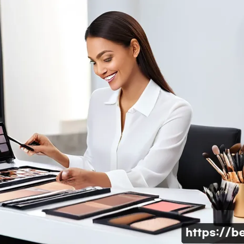 뷰티컨설턴트 자격증 시험 준비법 - **Prompt 1: Personalized Beauty Consultation**
    A bright, modern personal color and image consult...